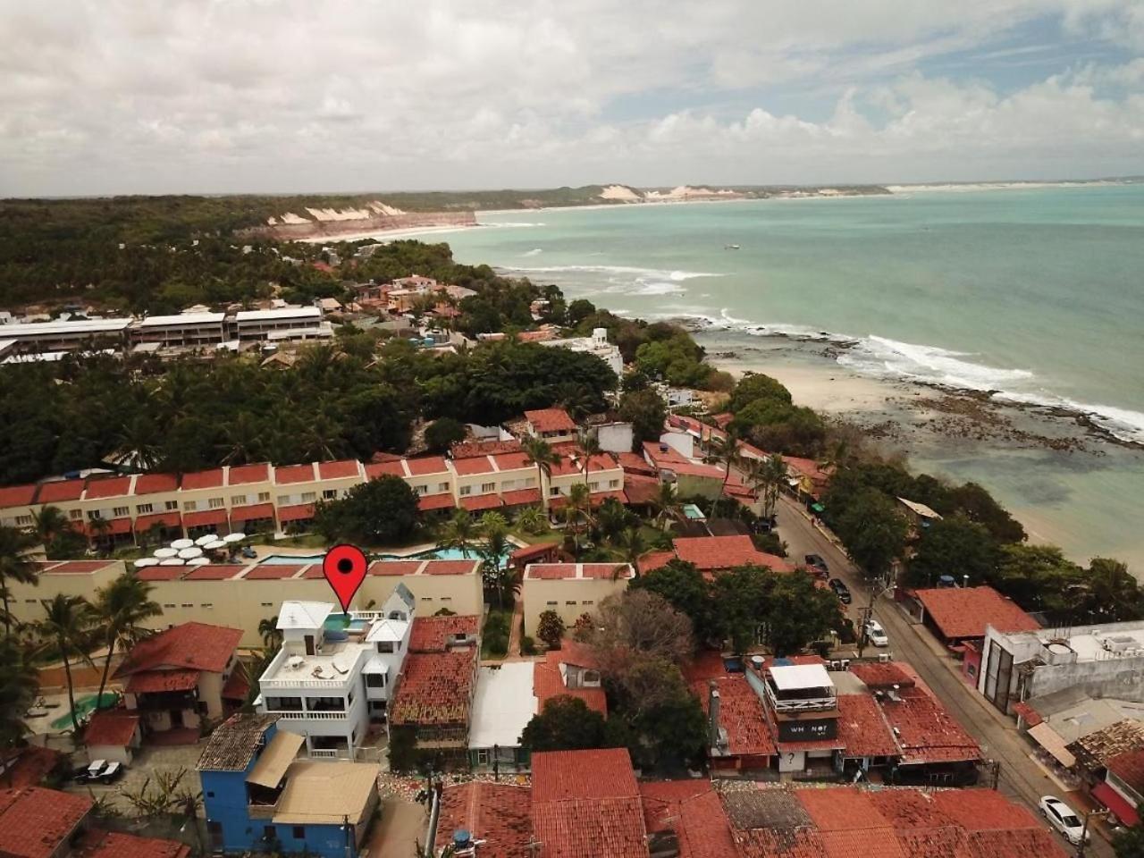 הוילה Praia de Pipa Castelo Do Ceu, Casa No Centro De Pipa Vista Mar מראה חיצוני תמונה